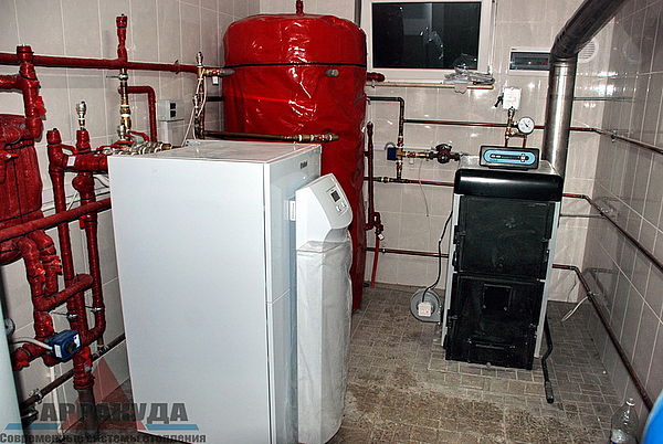 Тепловой насос Vaillant, пиковый доводчик электровставка, резервный - твердотопливный котел Тепловой насос Vaillant, пиковый доводчик электровставка, резервный - твердотопливный котел