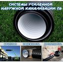 Усиленная наружная гофрированная канализация ПЭ Усиленная наружная гофрированная канализация ПЭ