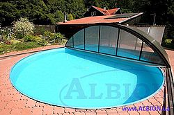 Полипропиленовый круглый бассейн Albion Polystone 5*1,5м