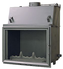 Чугунная топка для камина W7р-22 kW с водяным контуром