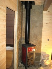 Дымоход с покраской. &mdash; СОВРЕМЕННЫЕ ДЫМОХОДЫ