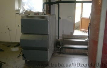 Котел на дровах Vigas 100 кВт &mdash; Джерела Уж