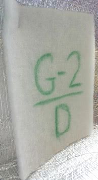 Фильтрующий материал класса очистки G2, G3, G4.