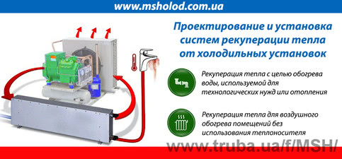 Системы рекуперации тепла &mdash; Монтаж Сервис Холод