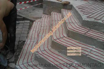 Система снеготаяния для ступеней &mdash; ТПП Тепломонтаж