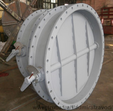 Клапаны дроссельные ДУ 1400 &mdash; Арматурный завод Адмирал