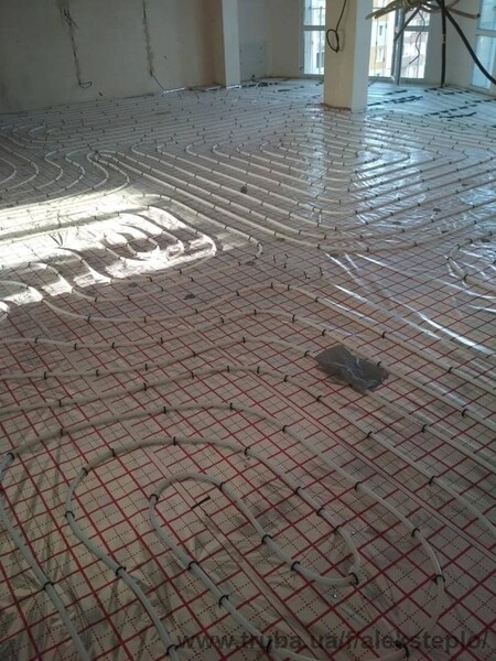 Монтаж отопления и укладка теплого пола