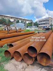 Продаємо труби сталеві 630 х 6 6,5 8 мм.