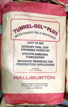 БЕНТОНИТ ДЛЯ БУРЕНИЯ скважин TUNNEL-GEL PLUS/MAX
