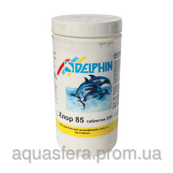 Хлор 85 Delphin таблетки (1кг/200г)