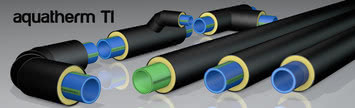 Труба aquatherm Green pipe TI / Aquatherm Blue pipe TI - попередньо ізольована труба