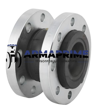 Вибровставка фланцевая односферная EPDM Ду100 Ру16