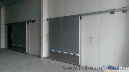 Двери холодильные,морозильные откатные