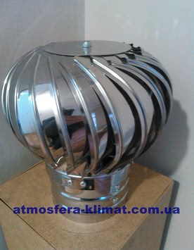 Крышная турбина Турбодефлектор (Турбовент) Эконом150