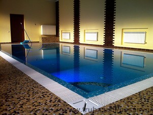 Бассейн мозаичный переливной &mdash; Бассейн сервис