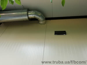 Монтаж витяжки в  кав'ярні &mdash; Б КОМ