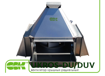 Вентилятор крышный радиальный UKROS-DU/DUV