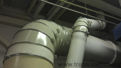 Монтаж аспирационных воздуховодов — Клиэйр Монтаж аспирационных воздуховодов — Клиэйр