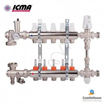 Коллектор для теплого пола ICMA K025 1