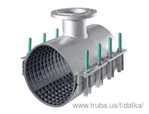 Хомут с фланцевым выходом &mdash; Datka LTD