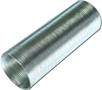 труба алюминиевая эластичная (гофрированная)125мм