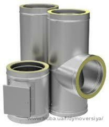 дымоходы,диаметр от 100 до 300 мм,