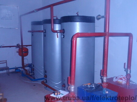 Электрическая котельная 100кВт с баками-аккумуляторами тепловой энергии