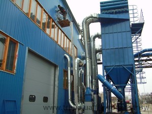 Монтаж системы аспирации на мебельной фабрике &mdash; ЕВРОГЕНСТРОЙ