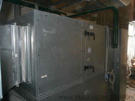Монтаж системы приточно вытяжной вентиляции ХНЭУ