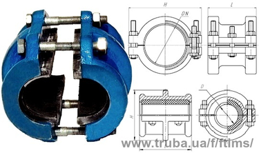 Хомути чавунні в асортименті &mdash; ФТІМС