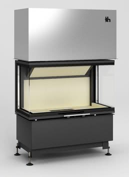 Трехсторонний камин Hajduk Volcano 3BTh