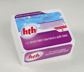 Химия для бассейна Флокулянт hth обычного действия (в картриджах) 1.2 кг