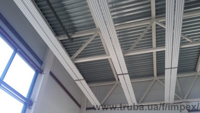 Водяная потолочная лучистая панель Wraccaro Waterstrip &mdash; ИМПЕКС МПД