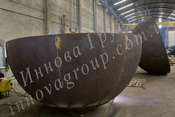 Сферические и полусферические днища