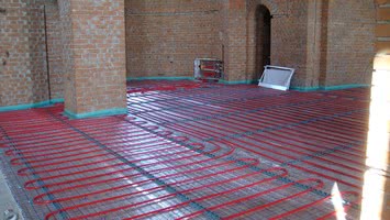 Тепла підлога водяна - монтаж та проектування