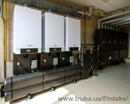 Котельная на 300 кВт административного здания Ивано-Франковской епархии УГКЦ.