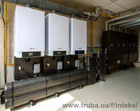 Котельня на 300 кВт адміністративного приміщення Івано-Франківської єпархії УГКЦ. &mdash;  ІНТЕКС Холдинг Україна