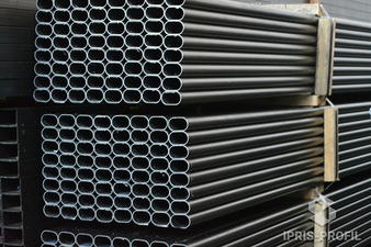 Труба стальная плоскоовальная конструкционная / мебельная &mdash; Иприс-Профиль