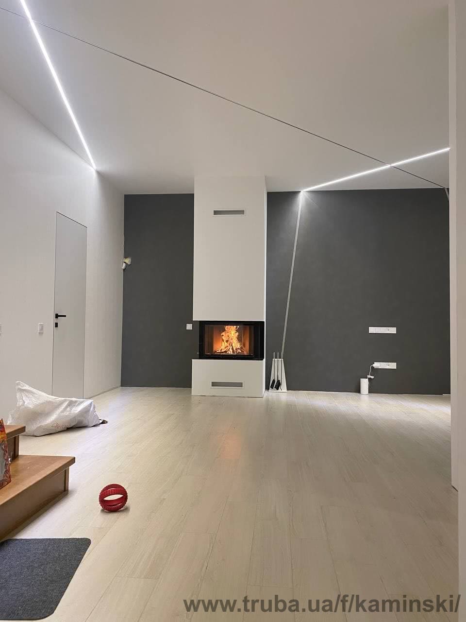 Трехсторонняя каминная воздушная Топка Gavryliv&Sons