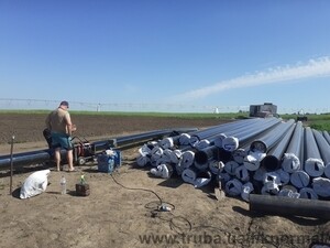 ПЭ трубы ДСТУ первичное сырье, изготовление от 25 мм до 630 мм &mdash; ОПТ АГРО