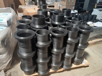 Переход, угол, тройник, редукция, фасонные соединения, буртовая втулка.