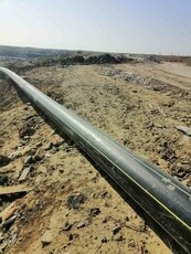 Труба диаметр ПЭ 355 мм изготовление, доставка, монтаж