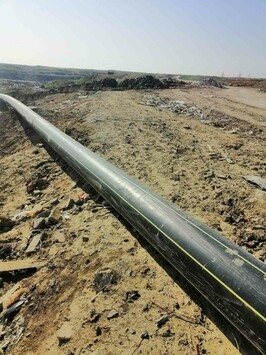 Труба диаметр ПЭ 355 мм изготовление, доставка, монтаж