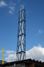 Монтаж дымохода с фермой &mdash; Комфорт Гид