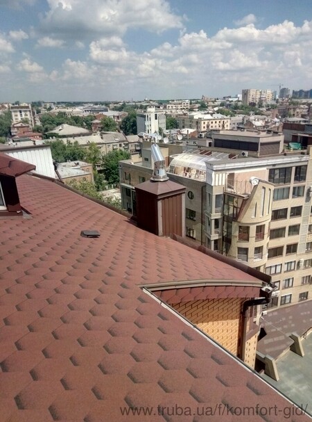 Монтаж дымоходной трубы