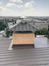 Монтаж дымоходной трубы &mdash; Комфорт Гид