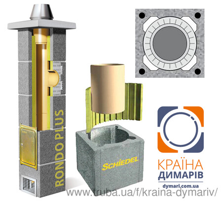 Керамический дымоход SCHIEDEL-UNI (Рондо Плюс)