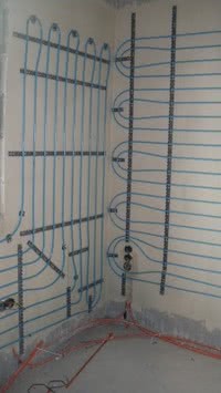 Трубы d10мм для водяных теплых стен и полов Radopress-Watt