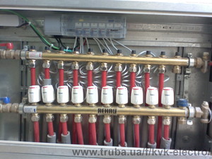 Управление отоплением в системе KNX &mdash; КВК-Электро