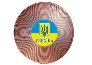 Труба медная кондиционерная АЗОЦМ (Украина)